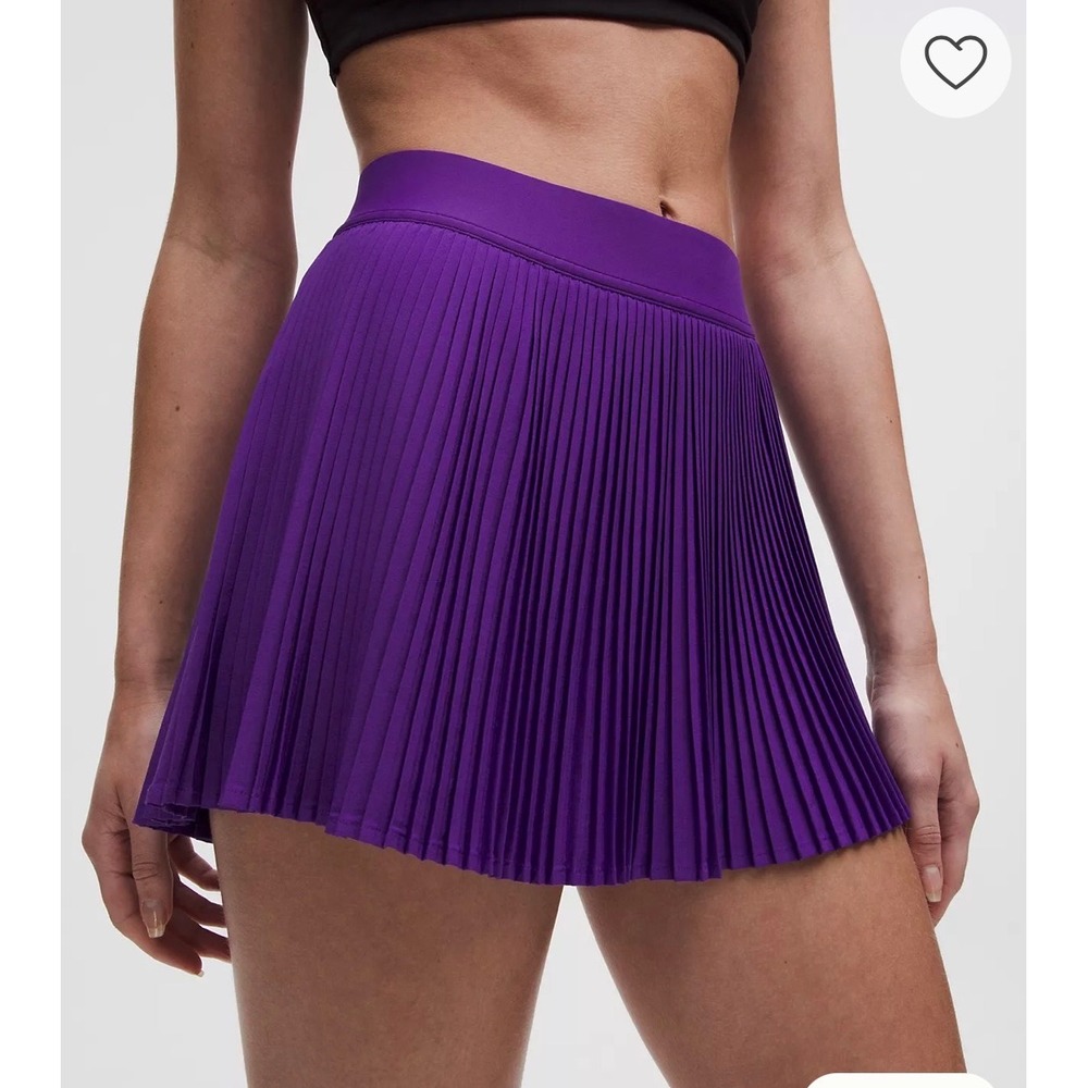 Lululemon | NEW | Size 14 | RePleat High-Rise Tennis Skirt | Purple LW8AJYS